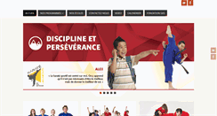 Desktop Screenshot of karatesportif.com
